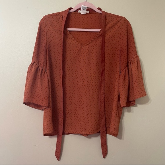 Urban Outfitters Tops - Urban Outfitters | Urban Romantics Orange Top Size Small
